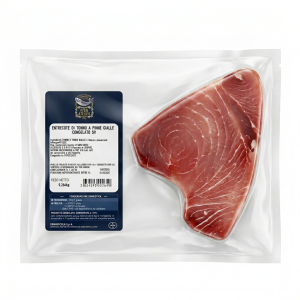 entrecote di tonno pinne gialle congelato
