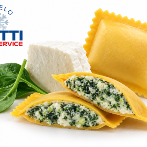 ravioloni ricotta bufala e foglioline surgital x 1 kg congelati