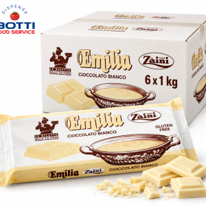 cioccolato bianco emilia (zaini) ct 6x1kg