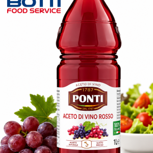 aceto di vino rosso lt.1 ponti