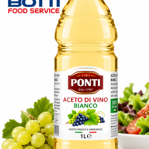 aceto di vino bianco lt.1 ponti